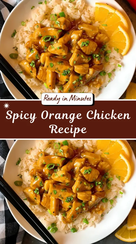 spicy orange chicken recipe