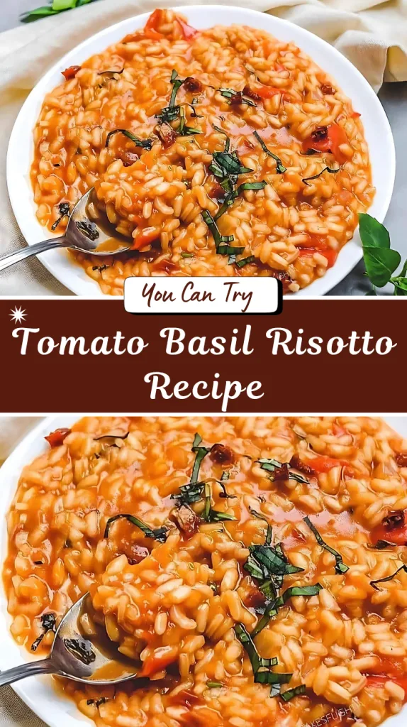 tomato basil risotto recipe