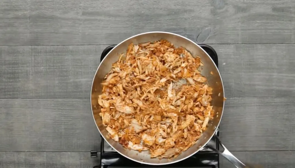 Add Chicken and Seasonings