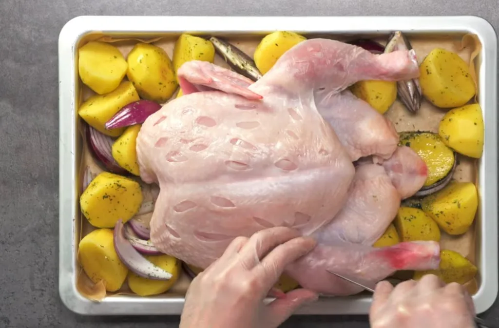 Add the Chicken