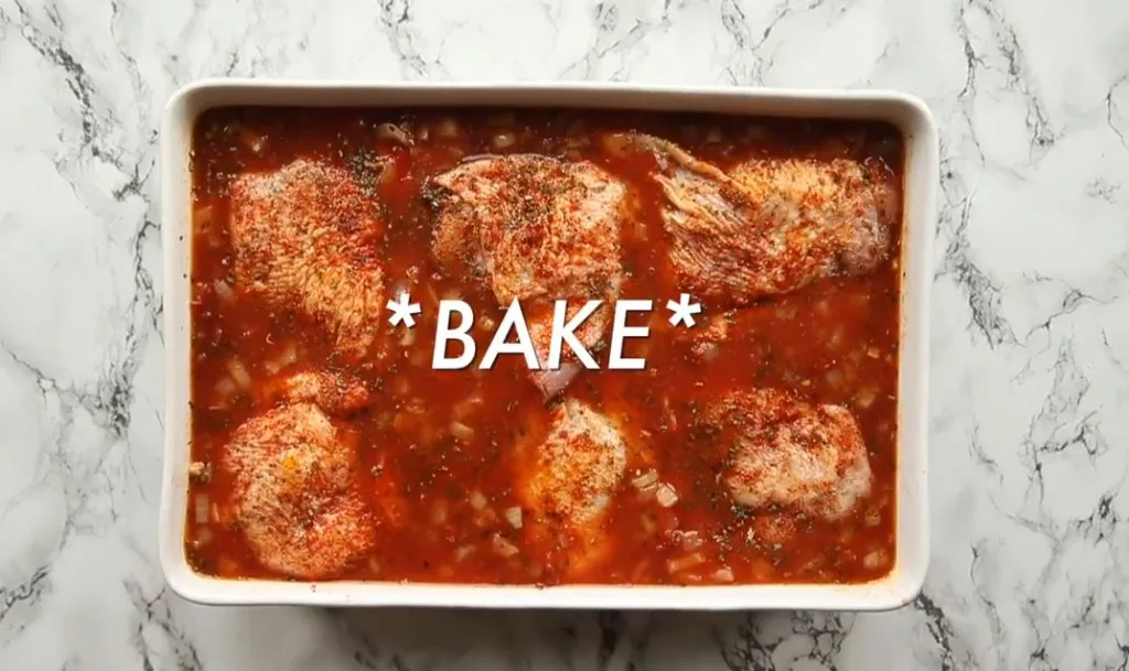 Add the Chicken and Bake