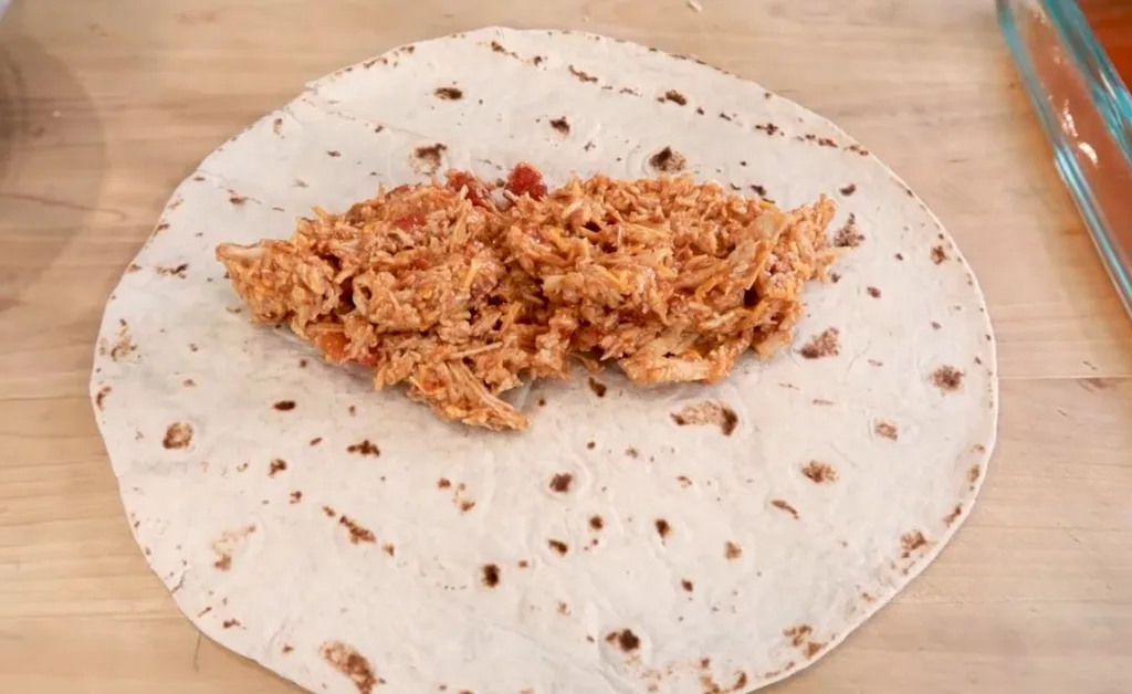 Assemble the Enchiladas