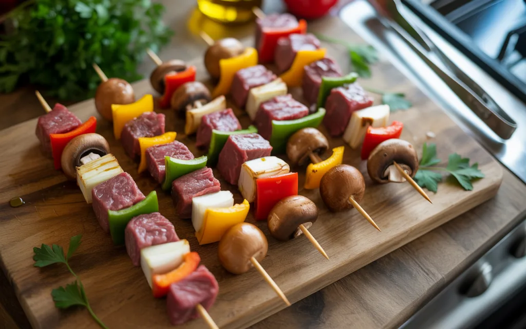 Assemble the Kabobs