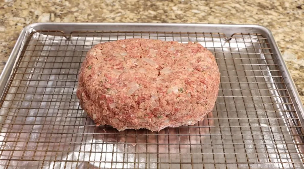 Assembling the Meatloaf