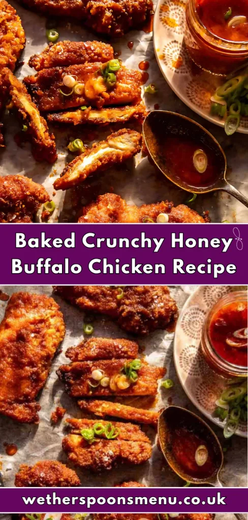 Baked Crunchy Honey Buffalo Chicken Recipe