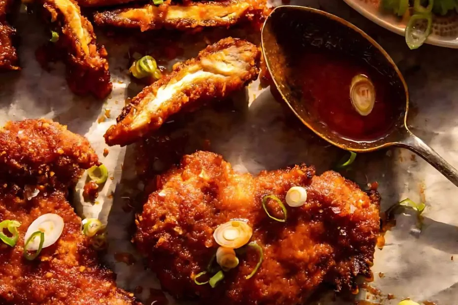 Baked Crunchy Honey Buffalo Chicken Recipe
