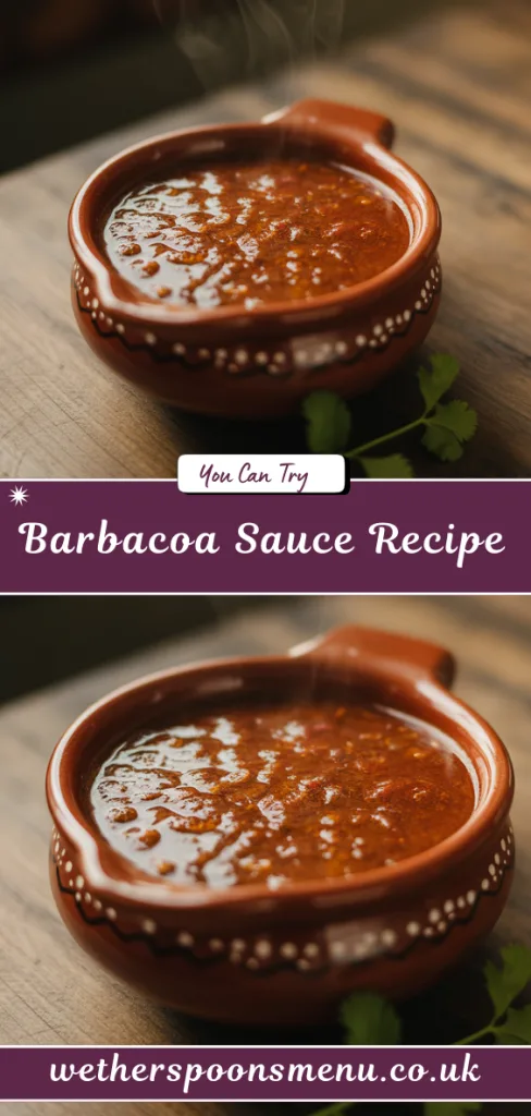 Barbacoa Sauce Recipe