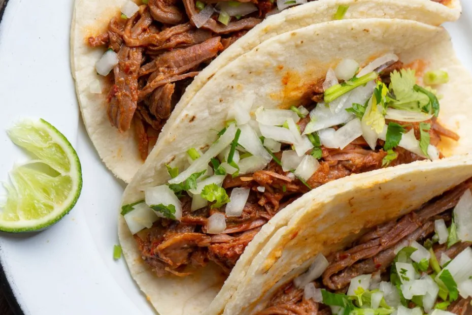 Barbacoa Street Tacos Recipe