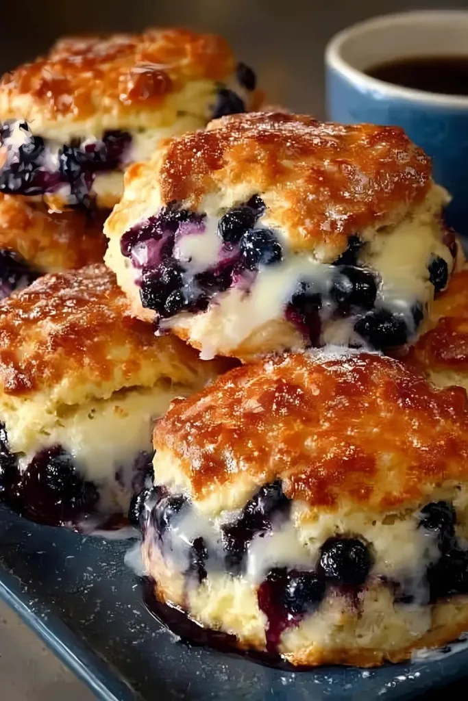Blueberry Biscuits
