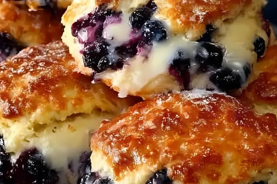 Blueberry Biscuits