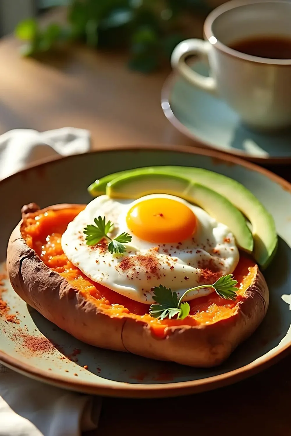 Breakfast Sweet Potato