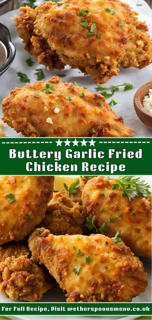 Buttery Garlic Fried Chicken
