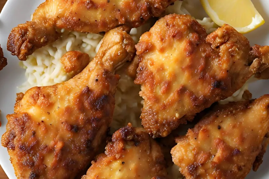 Buttery Garlic Fried Chicken