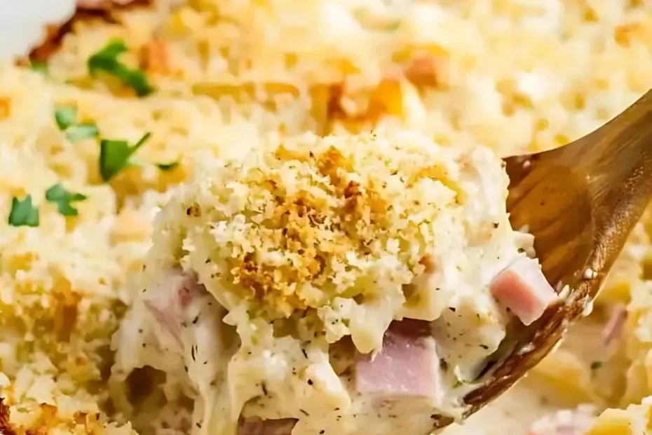 Chicken Cordon Bleu Casserole Recipe
