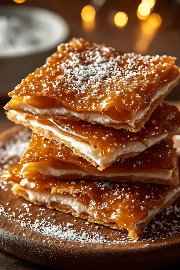Churro Saltine Toffee Recipe