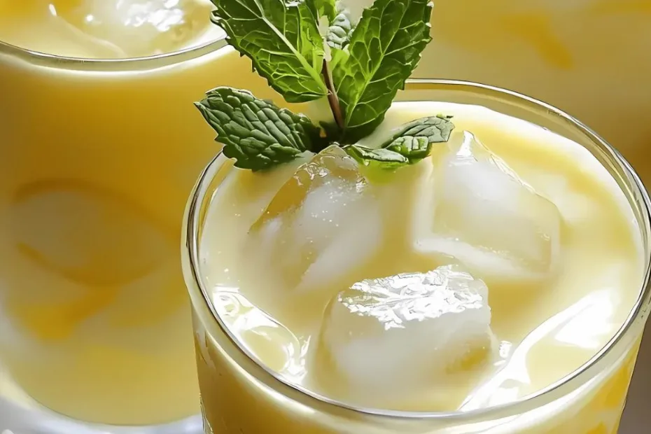 Condensed Milk Lemonade Recipe