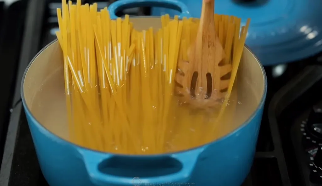 Cook the Pasta and Chicken