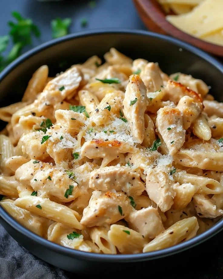 Creamy Italian Chicken Pasta recipe