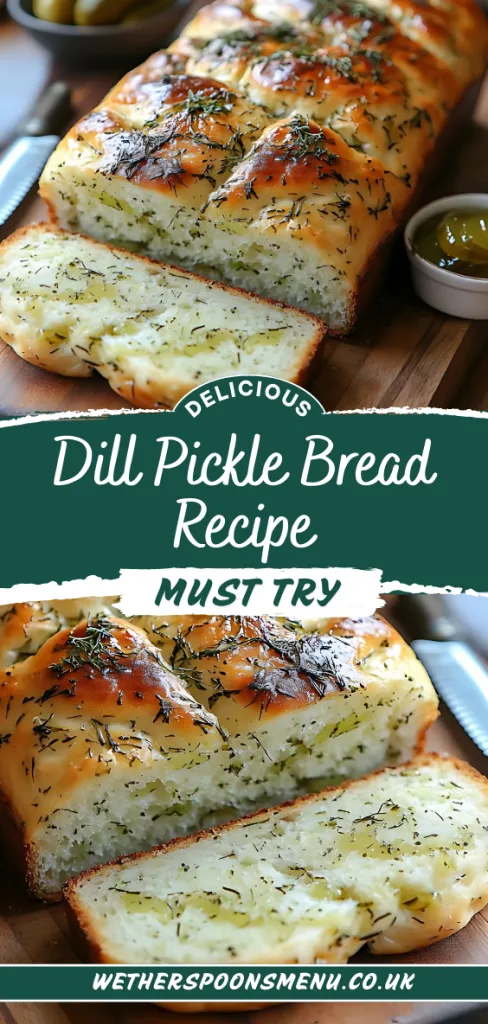 Dill Pickle Bread Recipe