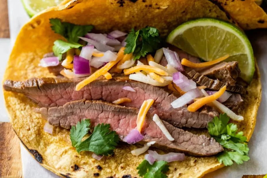 Flank Steak Tacos Recipe