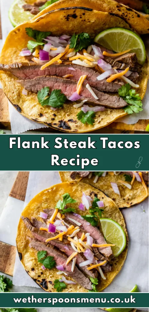 Flank Steak Tacos Recipe