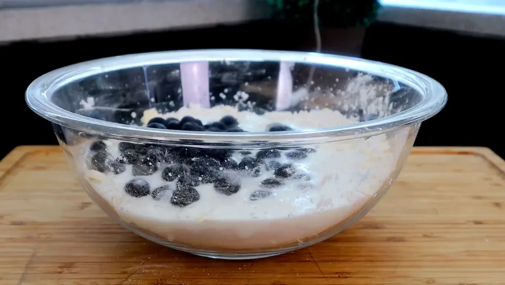 Fold in the Blueberries