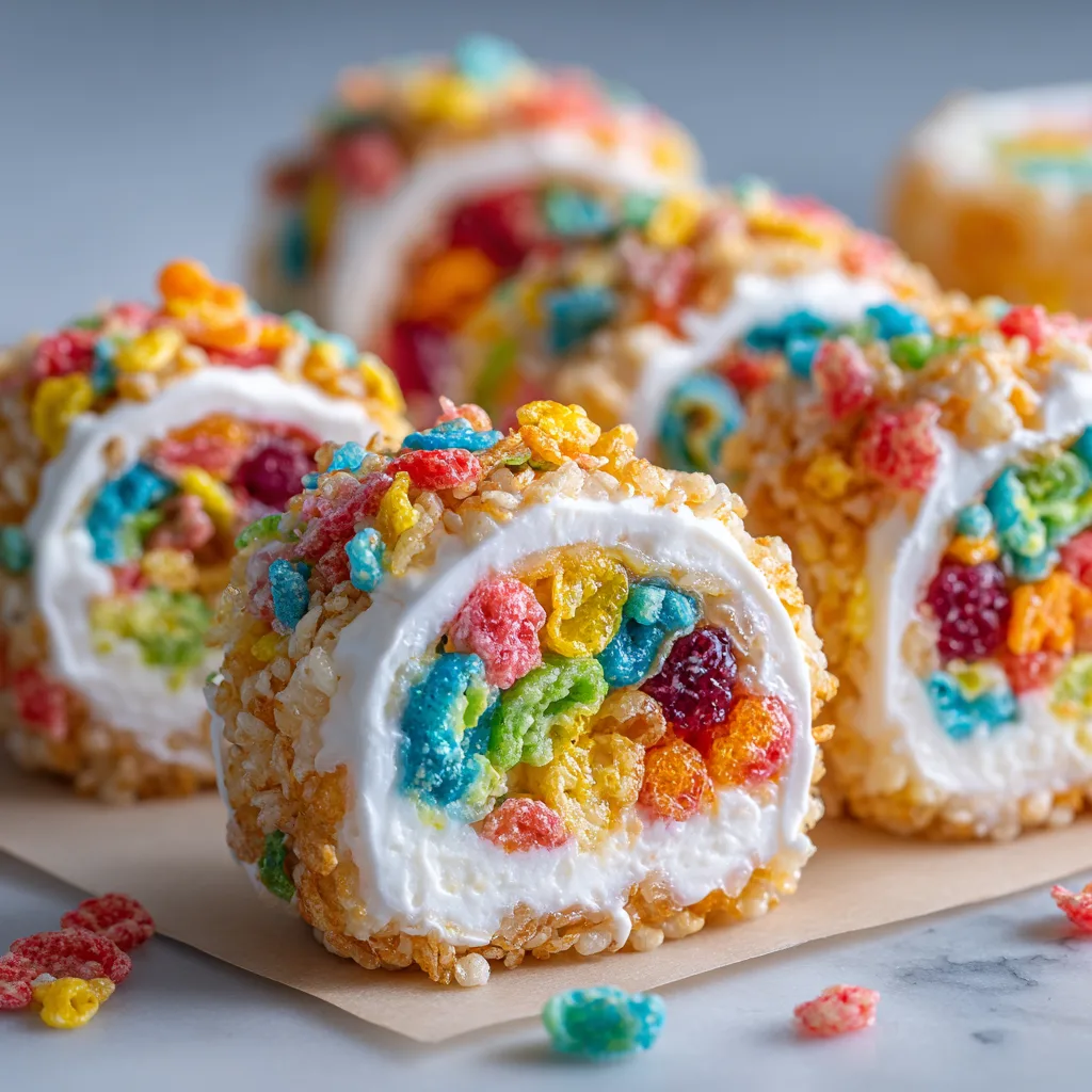 Fruity Pebbles Sushi Recipe
