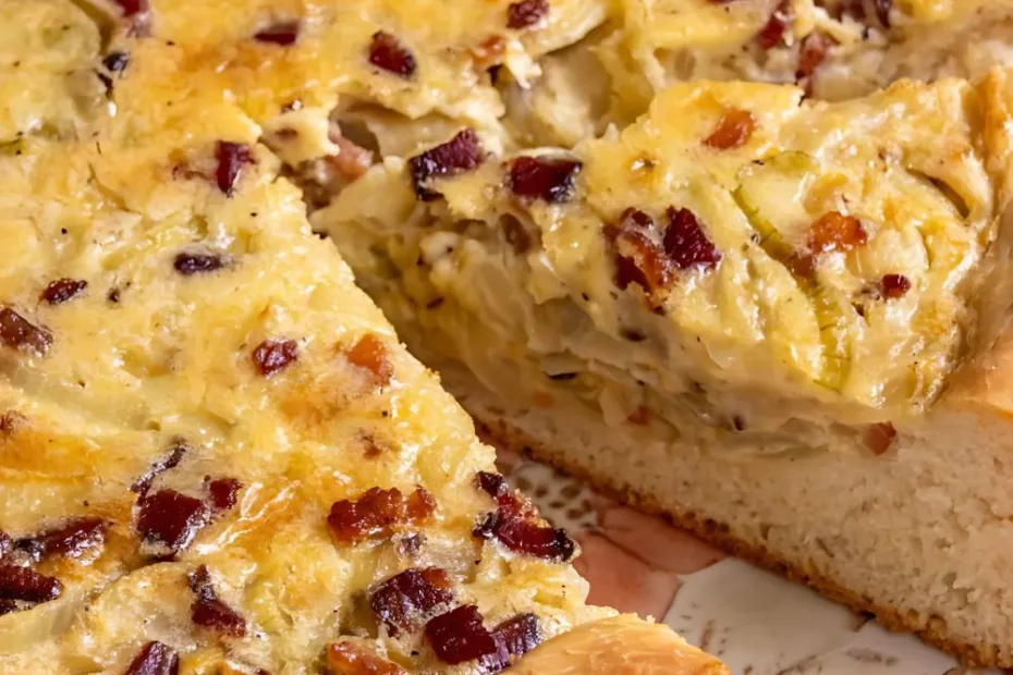 German Onion Pie recipe