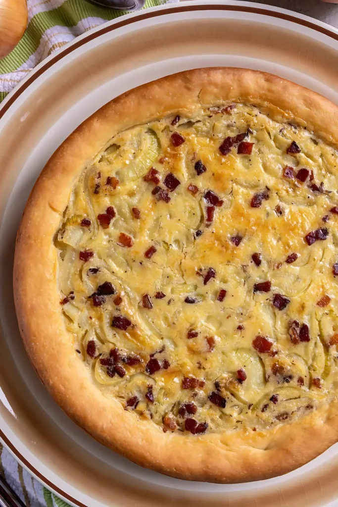 German Onion Pie recipe