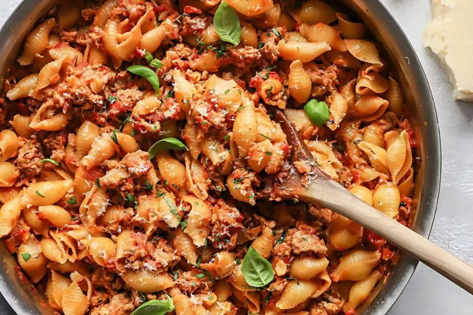 Ground Turkey Pasta Recipes