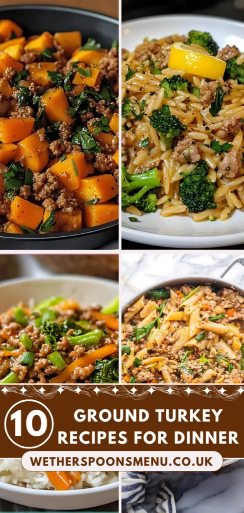 Ground Turkey Recipes for Dinner
