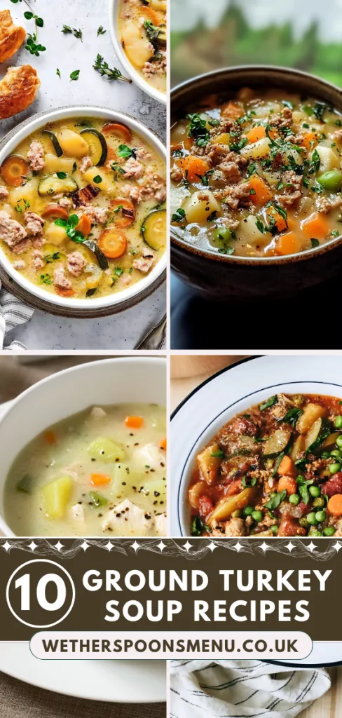 Ground Turkey Soup Recipes