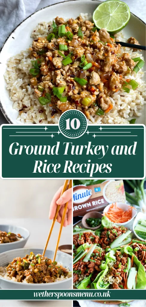 Ground Turkey and Rice Recipes