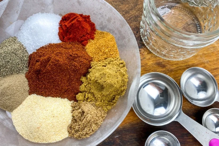 Homemade Steak Taco Seasoning 