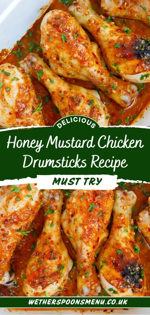 Honey Mustard Chicken Drumsticks Recipe