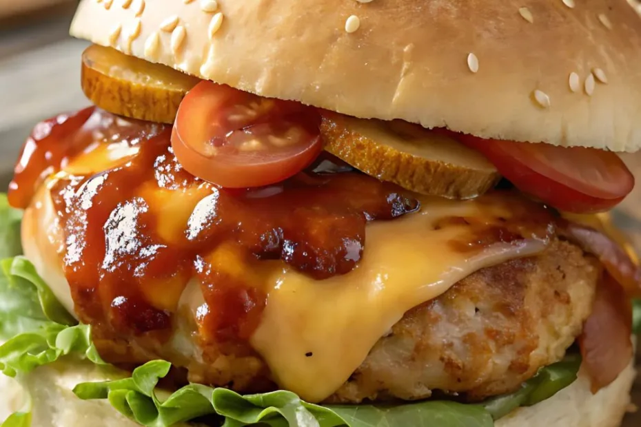 Hot Honey Chicken Burger Recipe