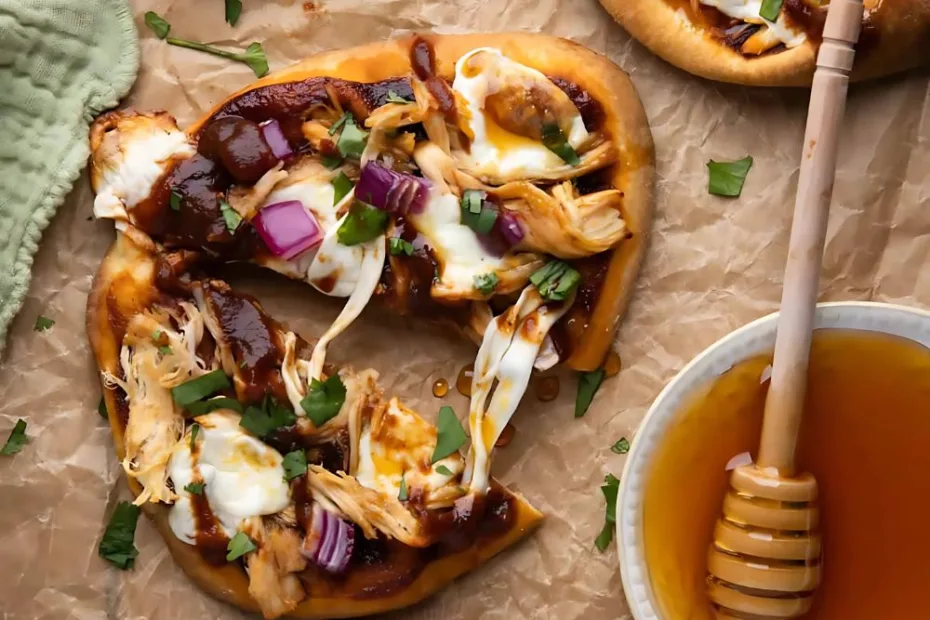 Hot Honey Chicken Flatbread Recipe