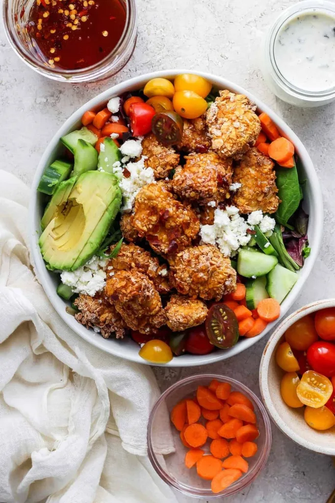 Hot Honey Chicken Salad Recipe