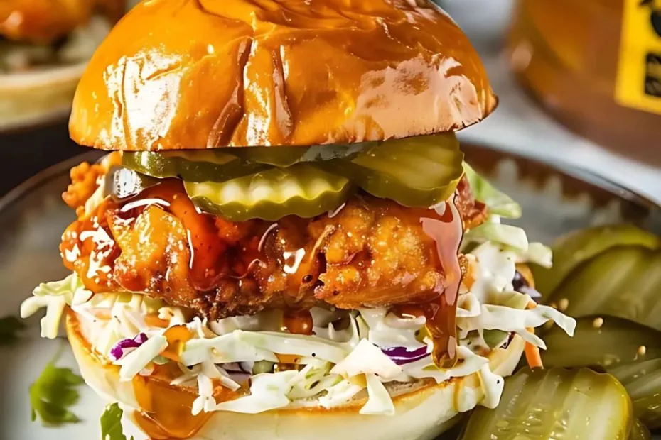 Hot Honey Chicken Sandwich Recipe