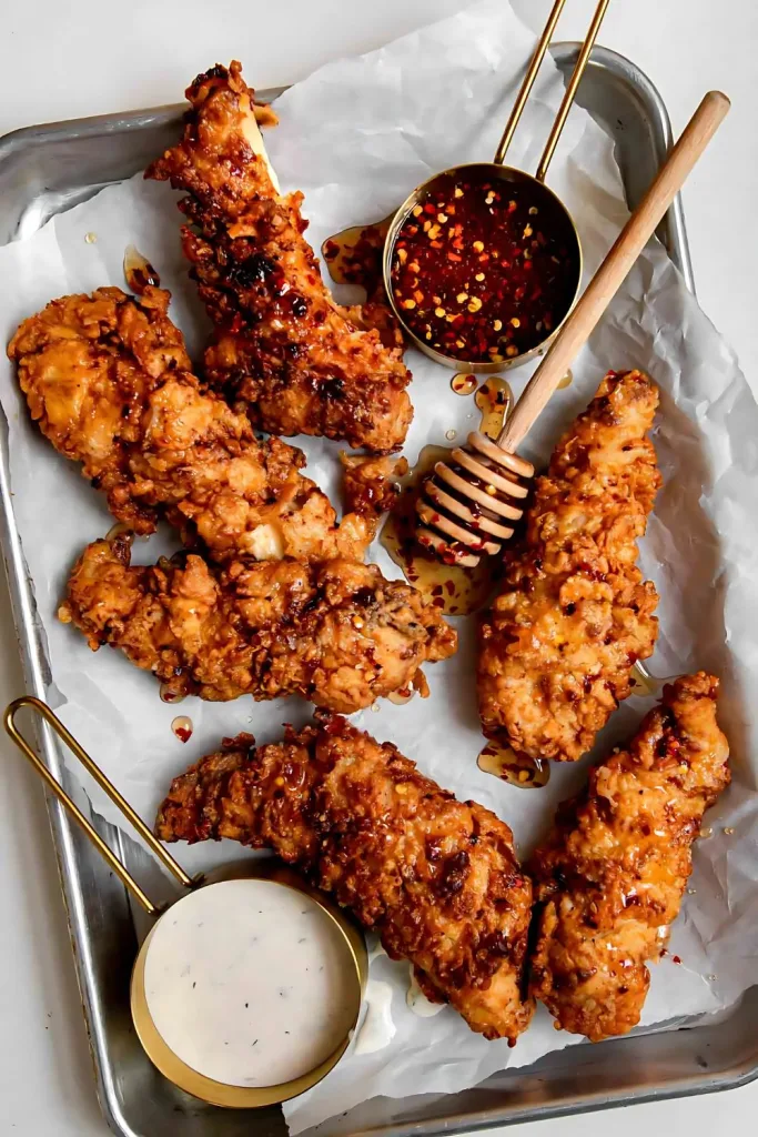 Hot Honey Chicken Tenders Recipe
