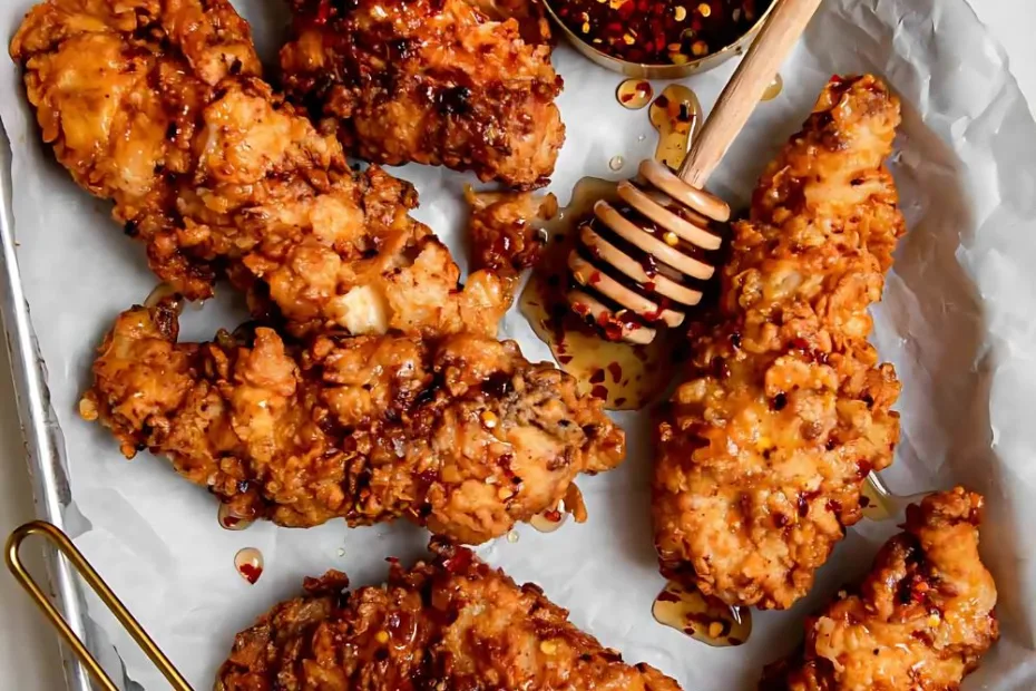 Hot Honey Chicken Tenders Recipe