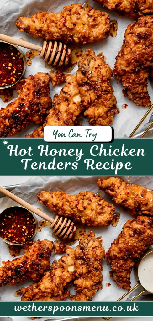 Hot Honey Chicken Tenders Recipe