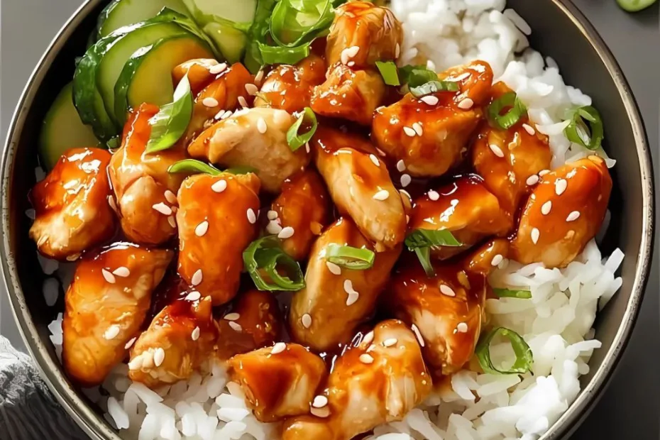 Hot Honey Chicken and Rice Recipe