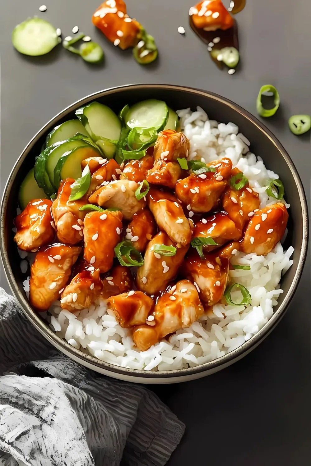 Hot Honey Chicken and Rice Recipe