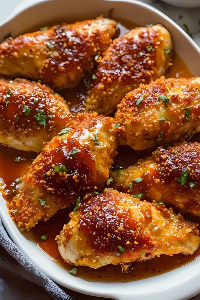 Hot Honey Glazed Chicken Recipe