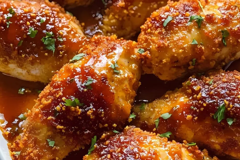Hot Honey Glazed Chicken Recipe