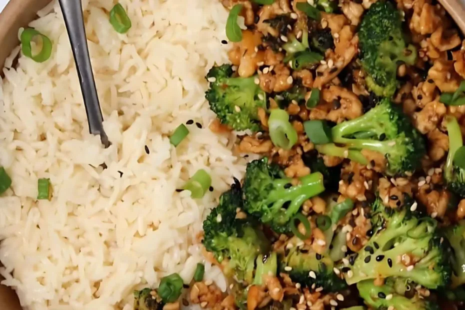 Hot Honey Ground Chicken Recipe