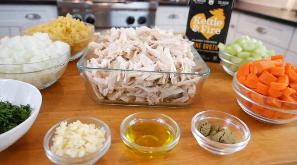 Ingredients For Rotisserie Chicken Soup Recipe 