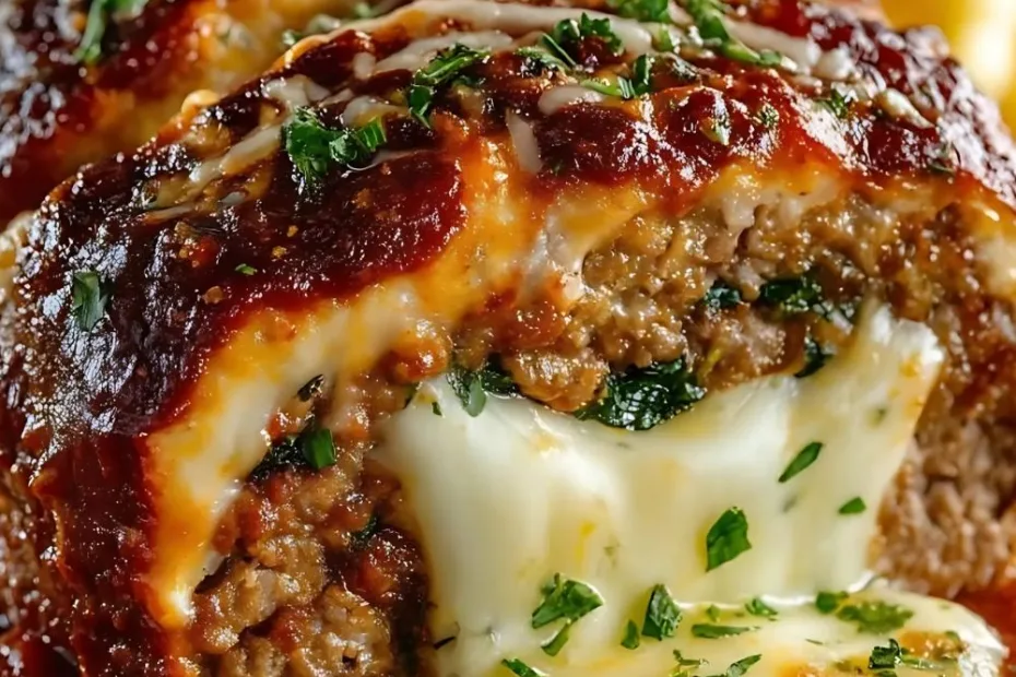 Italian Stuffed Meatloaf Recipe
