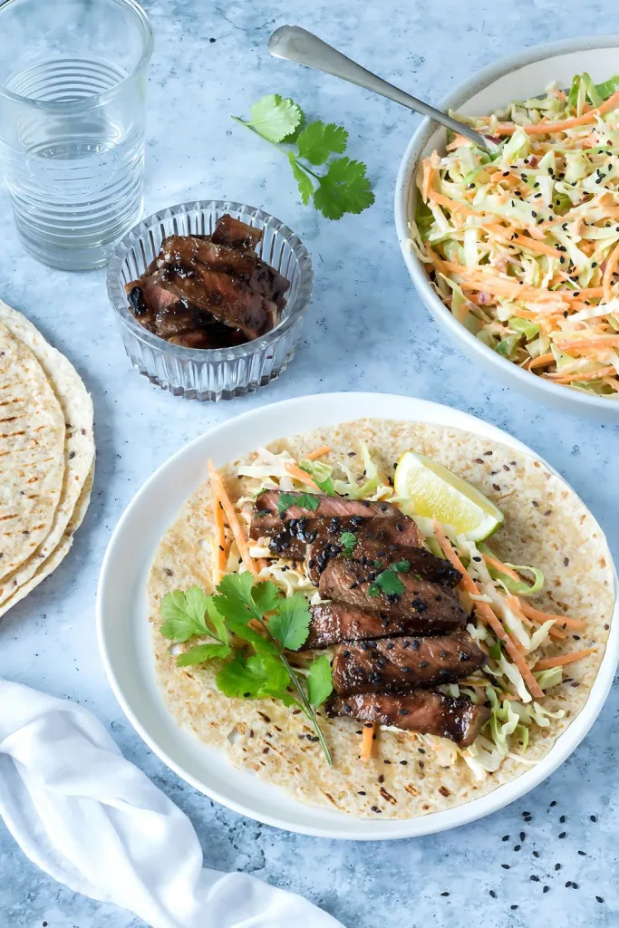 Korean Steak Tacos Recipe